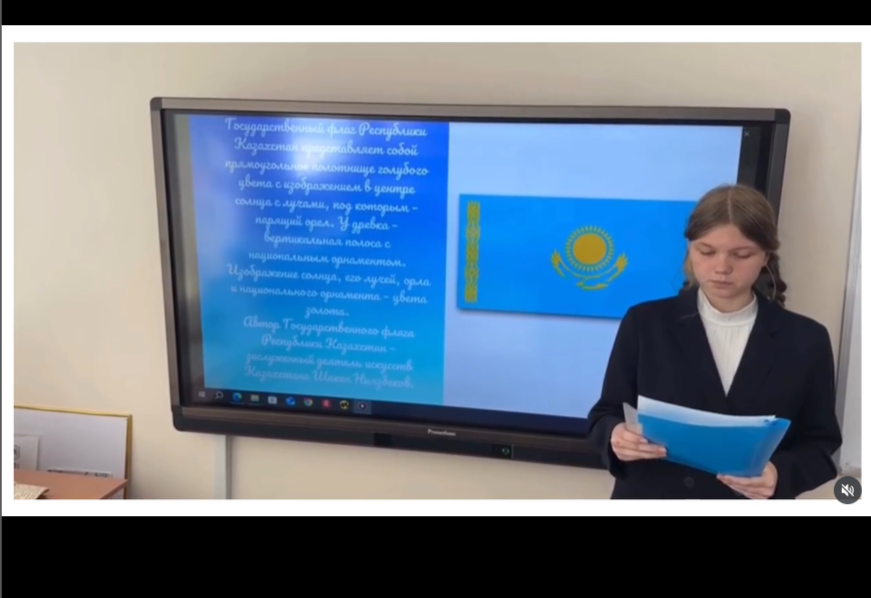 Губина Валерия 7 «А»сынып оқушысы еліміздің тарихын зерттеуге оқушылардың қызығушылығын арттыру мақсатында ІТ-құзыреттіліктерін жүзеге асыру арқылы қалалық челленджға қатысты.